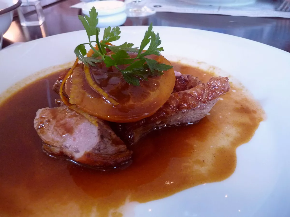 Canard à l'orange