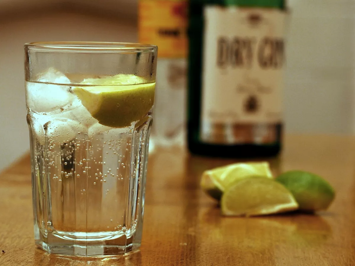Gin tonic au citron rangpur