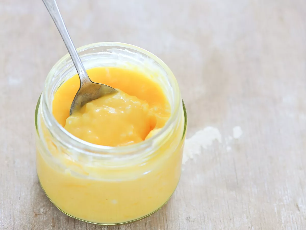 Lemon curd au citron Meyer