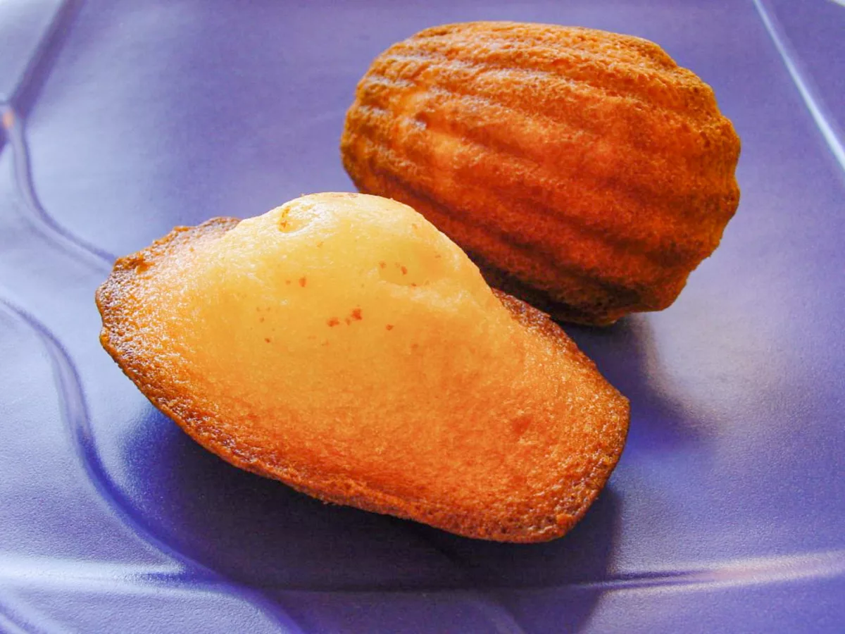 Madeleines au citron
