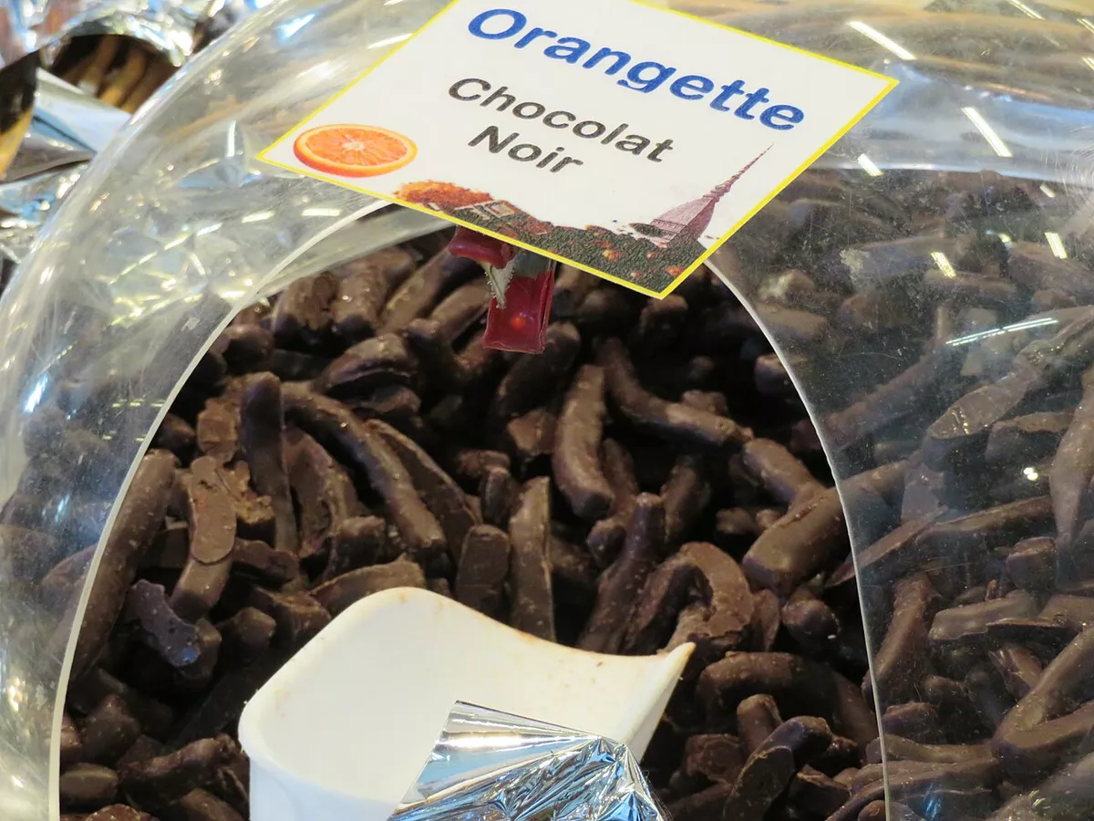 Orangettes maison au chocolat noir
