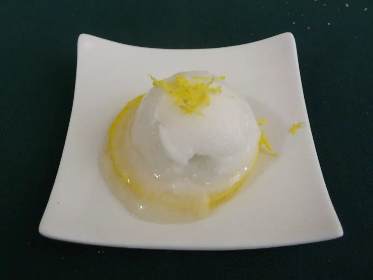 Sorbet au citron
