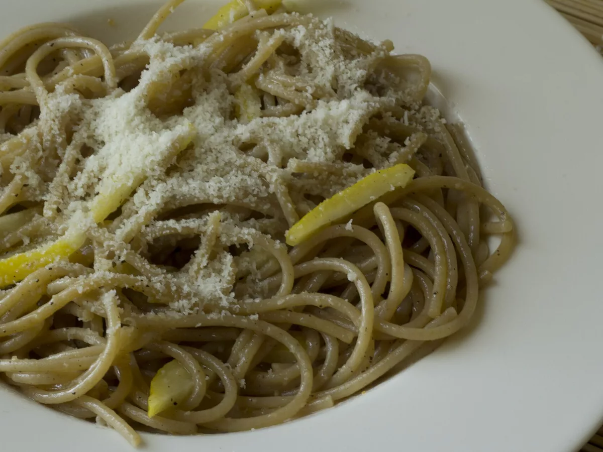Spaghetti al limone